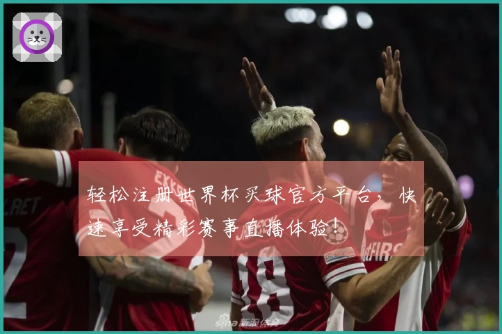 轻松注册世界杯买球官方平台，快速享受精彩赛事直播体验！